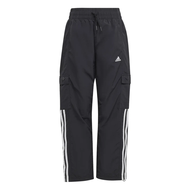 Image of Adidas Kids cargo pocket joggers adidas Street Jam Noir Unisex 13/14 ans