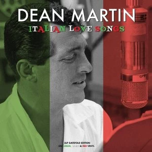 Image of Dean Martin - Italian Love Songs Green / White / Red Vinyl