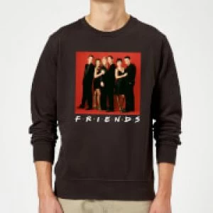 Image of Friends Character Pose Sweatshirt - Black