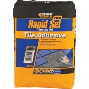 Everbuild Rapid Set Tile Mortar 10KG