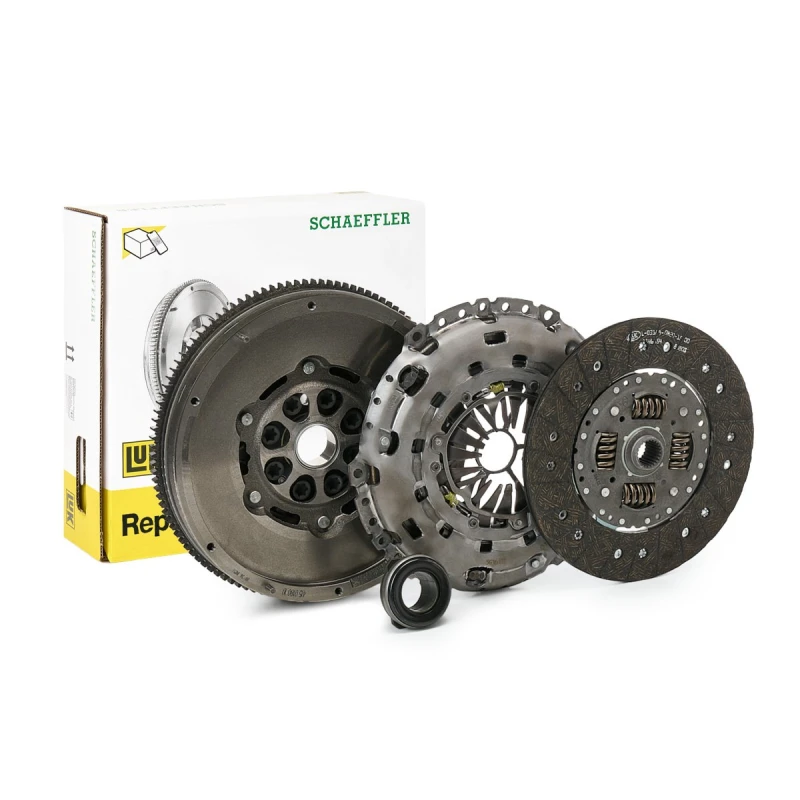 Image of LuK 600 0023 00 Clutch without pilot bearing, Dual-mass flywheel with friction control plate Clutch Kit (479)