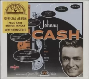 Image of Johnny Cash With His Hot And Blue Guitar 2020 UK CD album SUNCD1220