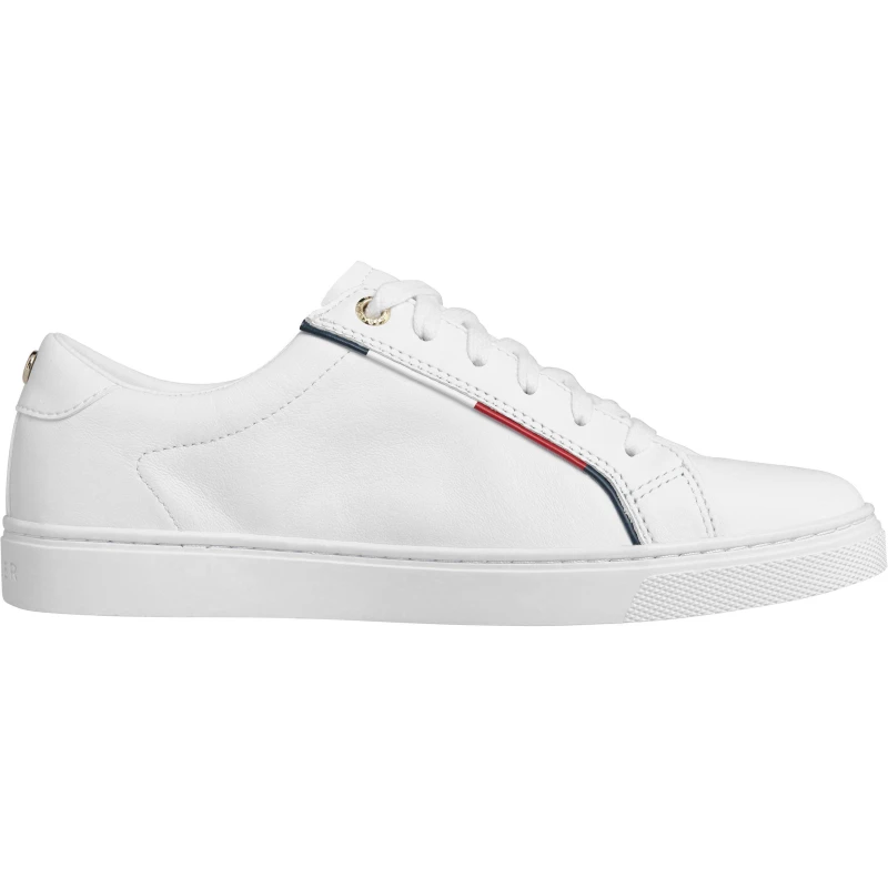 Image of Tommy Hilfiger Signature Sneakers - White White 5