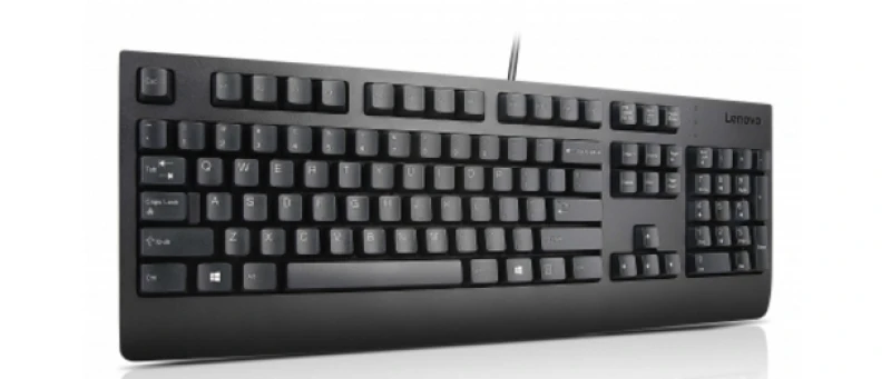 Image of Lenovo 4X30M86904 keyboard USB Norwegian Black