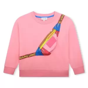 Image of Marc Jacobs Applique Sweatshirt - Pink
