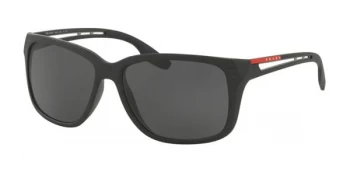 Prada Sport PS03TS Sunglasses Matte Black 1BO5S0 59mm