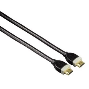 image of Hama High Speed HDMI cable Ethernet, gold-plated, double shielded, 10.00 m