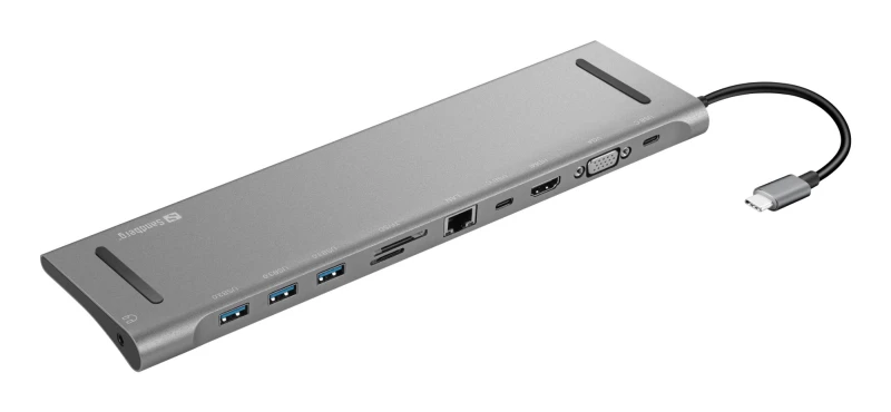 Image of Sandberg USB-C 10-in-1 Docking Station