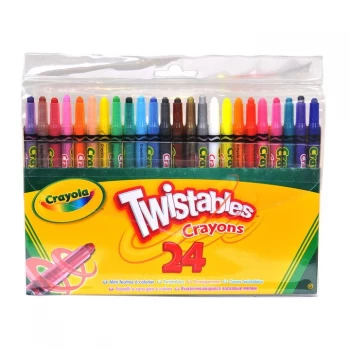 image of Crayola 24 Twistable Crayons - -