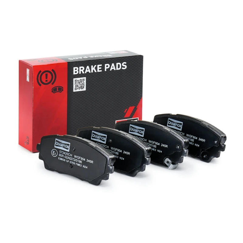 Image of CHAMPION Brake pad set CHAMPION 573420CH