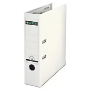 Image of 180 Lever Arch File Plastic Patented 180 Mechanism A4, 80 MM White (Pack 3)