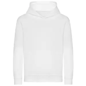 Awdis Childrens/Kids Organic Hoodie (1-2 Years) (Arctic White)