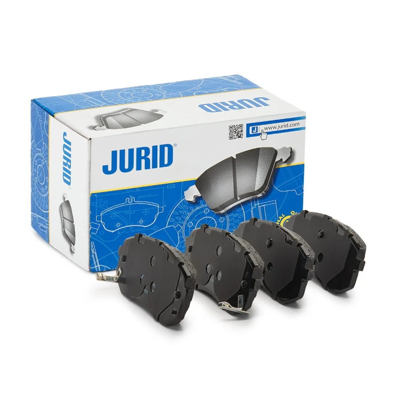 Image of JURID 572612J Brake pad set with acoustic wear warning, without accessories Brake Pad Set,disc brake (402)