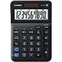 CASIO Destop Calculator MS-10F 10-Digit Black