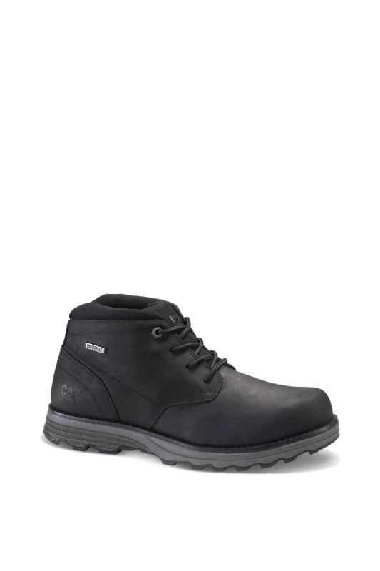 Image of CAT Lifestyle Mens Elude Waterproof Boots in Black Size: 8 Black Male 8