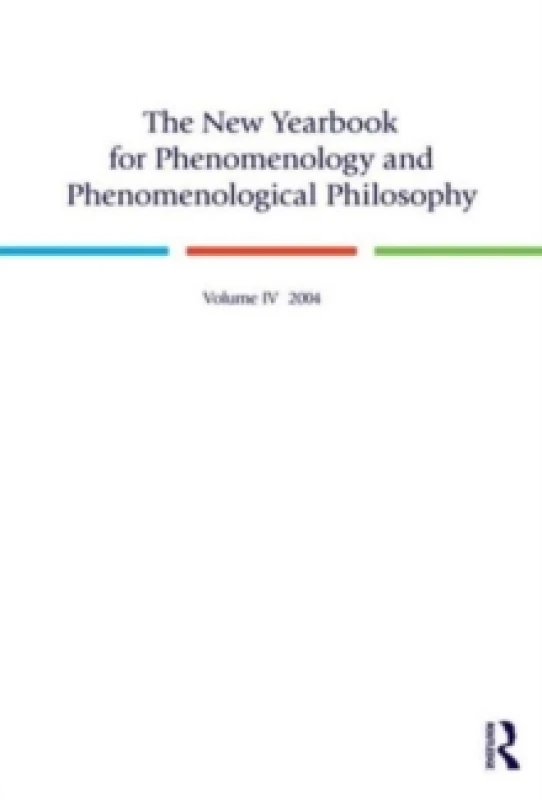Image of The New Yearbook for Phenomenology and Phenomenological Philosophy V. 4 Paperback / softback