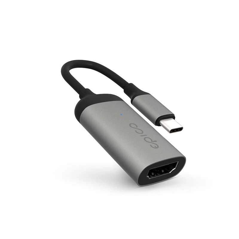 Image of Epico Epico 9915111900081 video cable adapter USB Type-C HDMI Grey 9915111900081