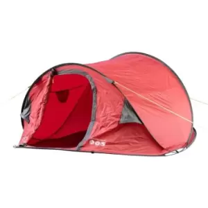 image of Gelert Quickpitch 3 Man Tent - Red