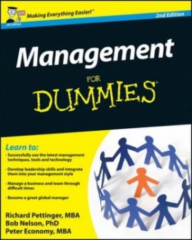 Image of Management for Dummies by Richard Pettinger Paperback