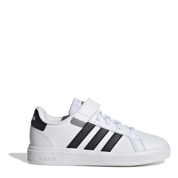 Image of adidas Grand Court Child Boys Trainers - White C10