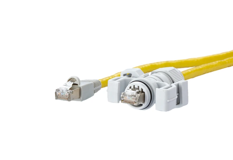 Image of METZ CONNECT E-DAT V6 networking cable Yellow 20 m Cat6 S/FTP (S-STP)