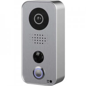 DoorBird D101S IP video door intercom WiFi, LAN Outdoor panel Detached Silver