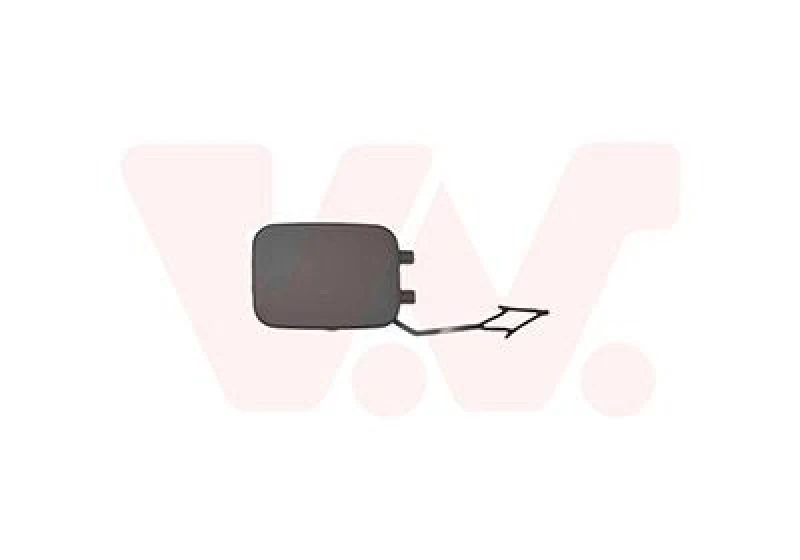 Image of VAN WEZEL Tow hook cover VAN WEZEL 0366557