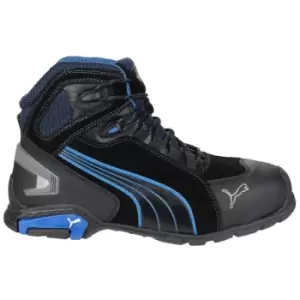 image of Puma Safety Rio Mid Mens Safety Boots (40 EUR) (Black) - Black