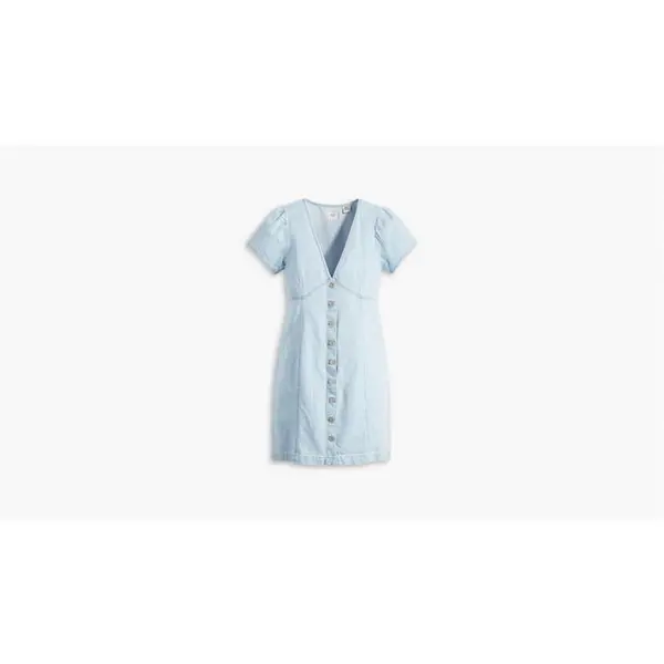 image of Levis Erin Mini Dress Mini Dresses 8 (XS) Blue 65307118310