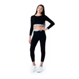 image of Hype Shirt and Leggings Set - Black