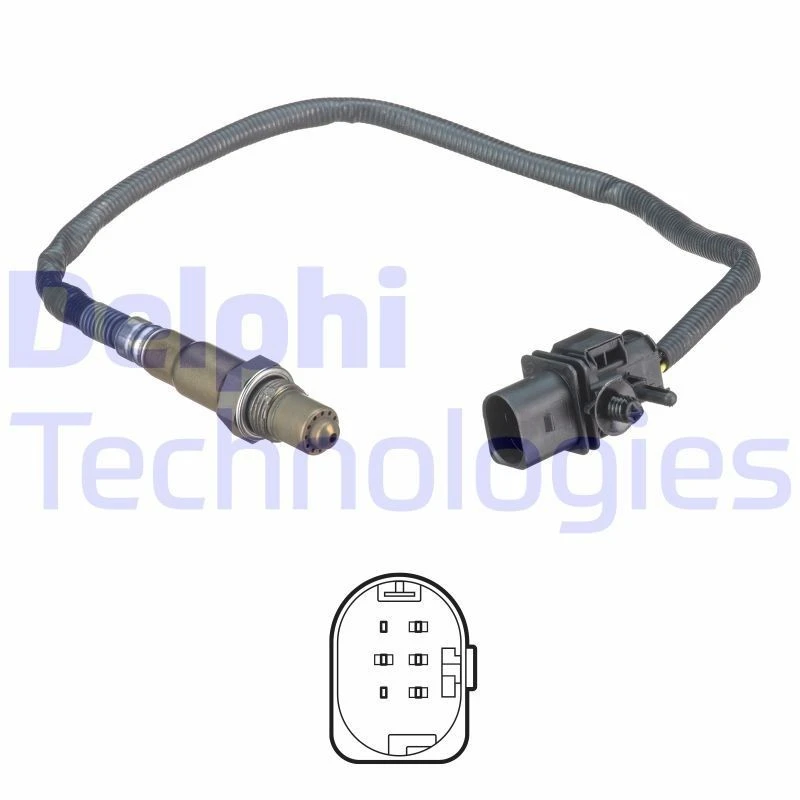 Image of DELPHI Lambda sensor DELPHI ES20553-12B1
