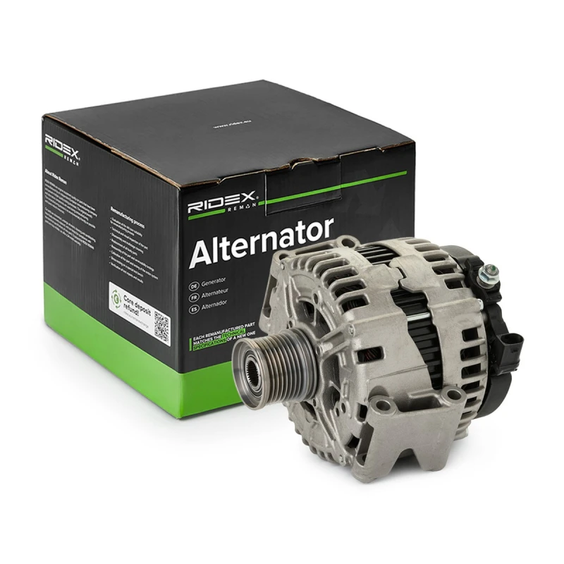 Image of RIDEX REMAN 4G0543R Generator Alternator Charging Current: 220A, Voltage: 12V Alternator (4)
