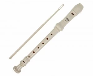 image of A Star Descant Plastic School Recorder