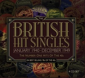 image of British Hit Singles Jan 40 - Dec 49 by Various Artists CD Album