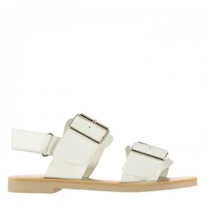 image of SoulCal 2 Buckle Child Girls Sandals - White