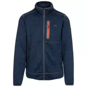 image of Trespass Mens Bingham Fleece Jacket (M) (Navy Marl)