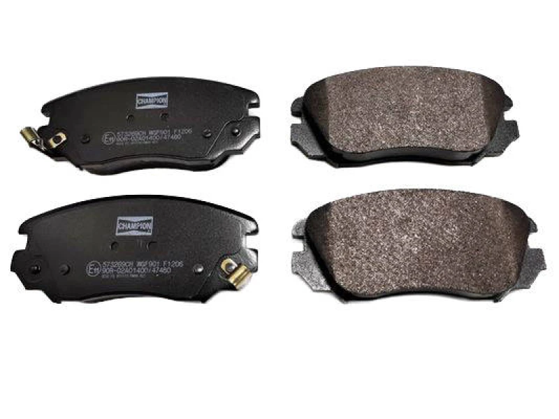 Image of CHAMPION 573269CH Brake pad set with acoustic wear warning Brake Pad Set,disc brake (402)