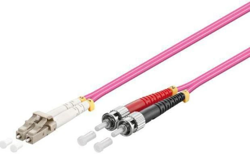 Image of Microconnect FIB412002-4 InfiniBand/fibre optic cable 2m LC ST Violet