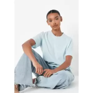 image of Missguided Relaxed Tshirt - Blue