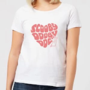 Image of Scooby Doo I Ruv You Womens T-Shirt - White - 3XL