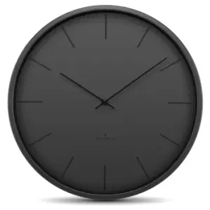 image of Huygens Black Tone Series Index Wall Clock 35cm HU16002