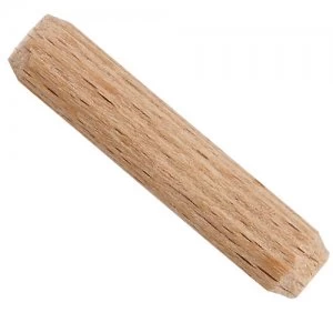 image of Select Hardware Wooden Dowels M8 X 40mm 6 Pack