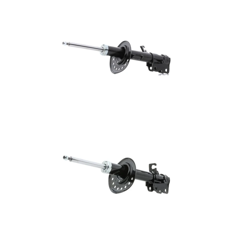 Image of RIDEX 854S20271 Shock absorber Front Axle, Gas Pressure, Twin-Tube, Suspension Strut, Bottom Clamp Shock Absorber (854)