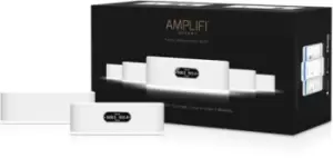 image of AmpliFi Instant System - WiFi 5 (802.11ac) - Dual Band (2.4 GHz / 5 GHz) - Ethernet LAN - White - Tabletop Router