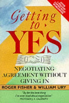 Image of Getting to Yes by Roger Fisher Book