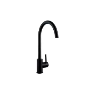 image of Tamara Single Lever Matt Black Kitchen Tap