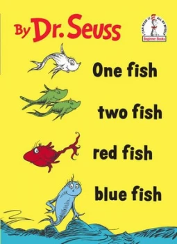 Image of One Fish Two Fish Red Fish Blue Fish by Dr Seuss Hardback