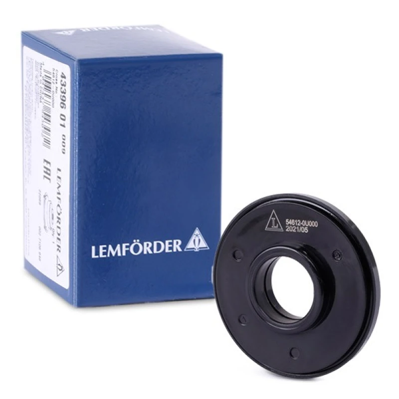 Image of Top strut mount bearing LEMFORDER 43396 01