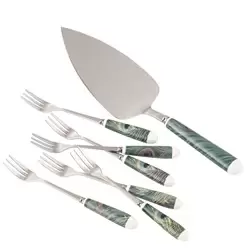 Image of Peacock Feather Pastry Set