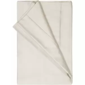 Image of Belledorm 200 Thread Count 100% Egyptian Cotton Flat Sheet, Ivory, Double